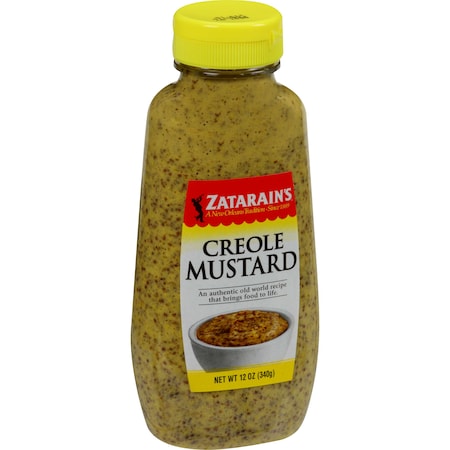 Zatarain's Creole Mustard Squeeze Bottle 12 Oz., PK12